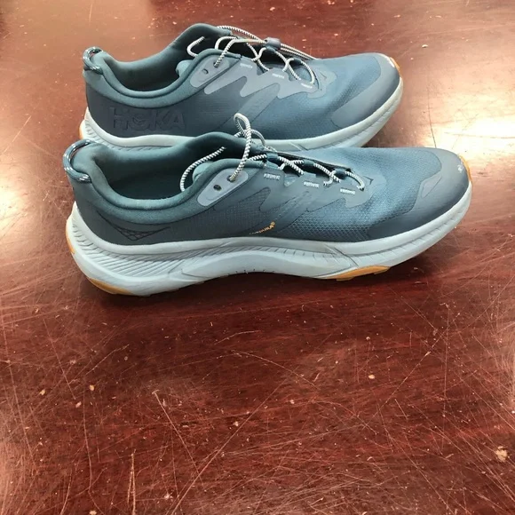 Hoka Transport Blue Sneakers with Gray Details - Picture 5 of 10